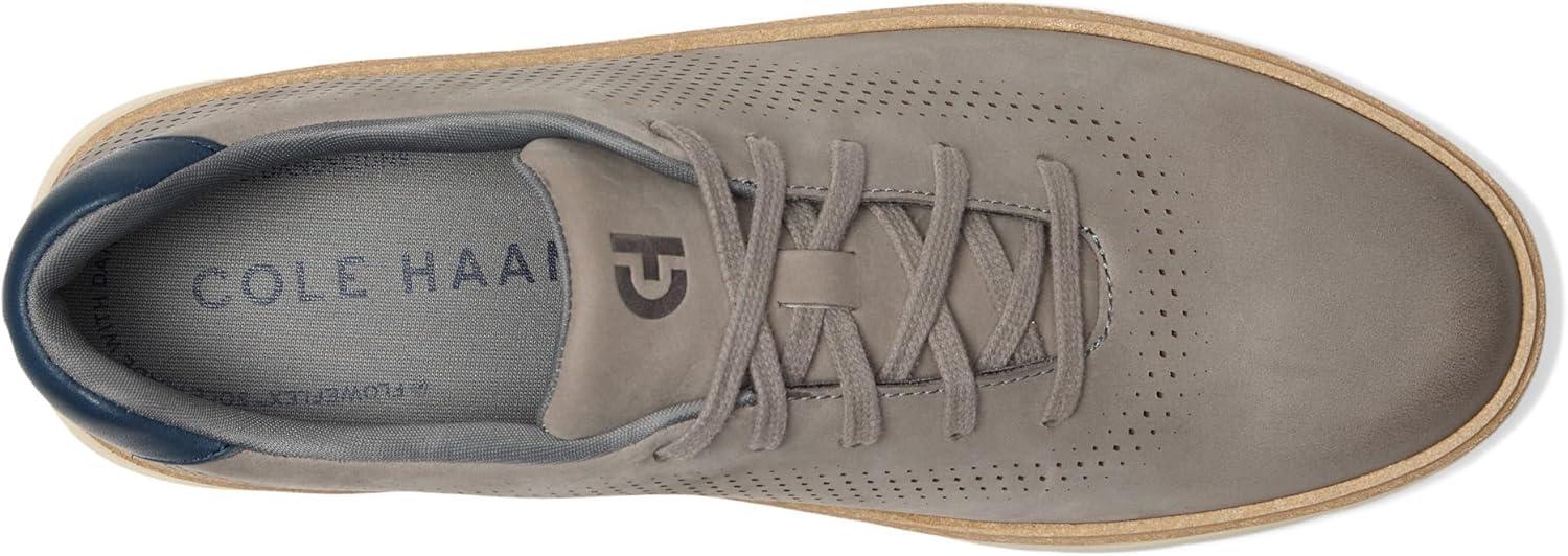 image:imageCole Haan Mens Grandpro Featherarc Laser PerforatedIronstone NubuckSilver BirchNavy Blazer