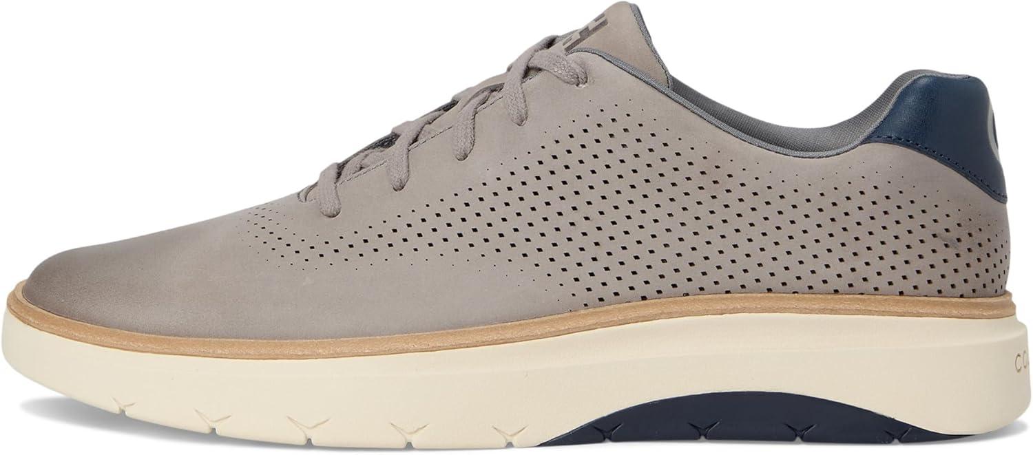 image:imageCole Haan Mens Grandpro Featherarc Laser PerforatedIronstone NubuckSilver BirchNavy Blazer