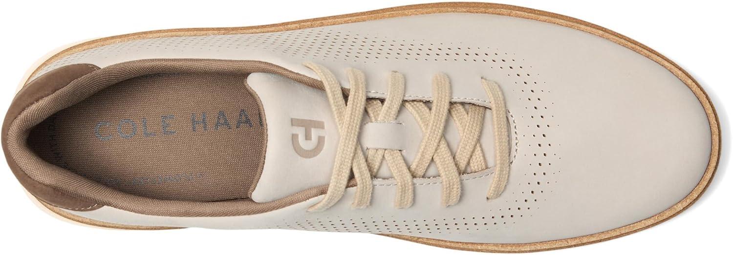 image:imageCole Haan Mens Grandpro Featherarc Laser PerforatedOxford TanIvory