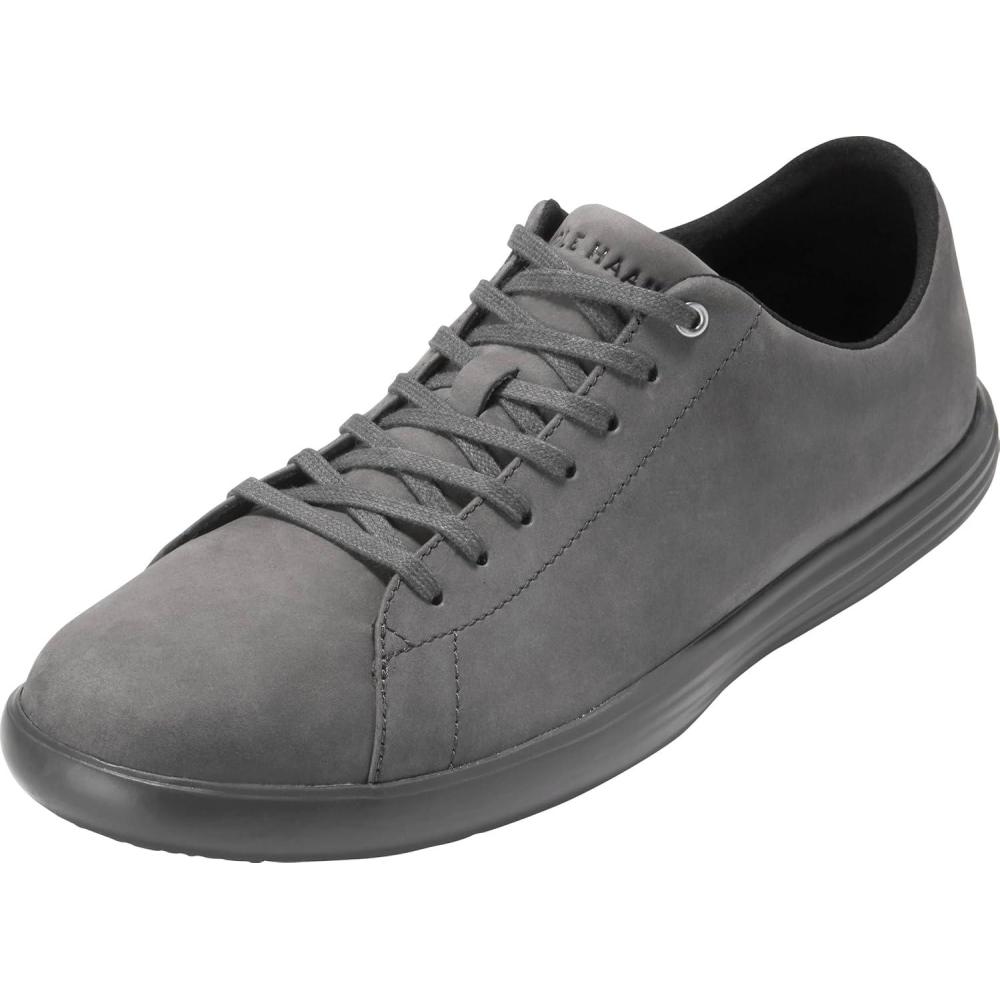 image:imageCole Haan Mens Grand Crosscourt Leather SneakersRaven NubuckRaven