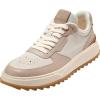 Ivory/Light Sesame Suede Waterproof