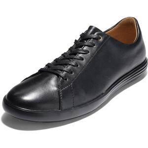 Cole Haan Men’s Grand Crosscourt Leather Sneakers(Black Leather/Black)