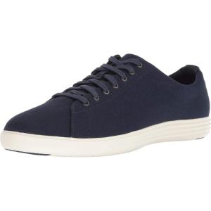 Cole Haan Men’s Grand Crosscourt Leather Sneakers(Blue)