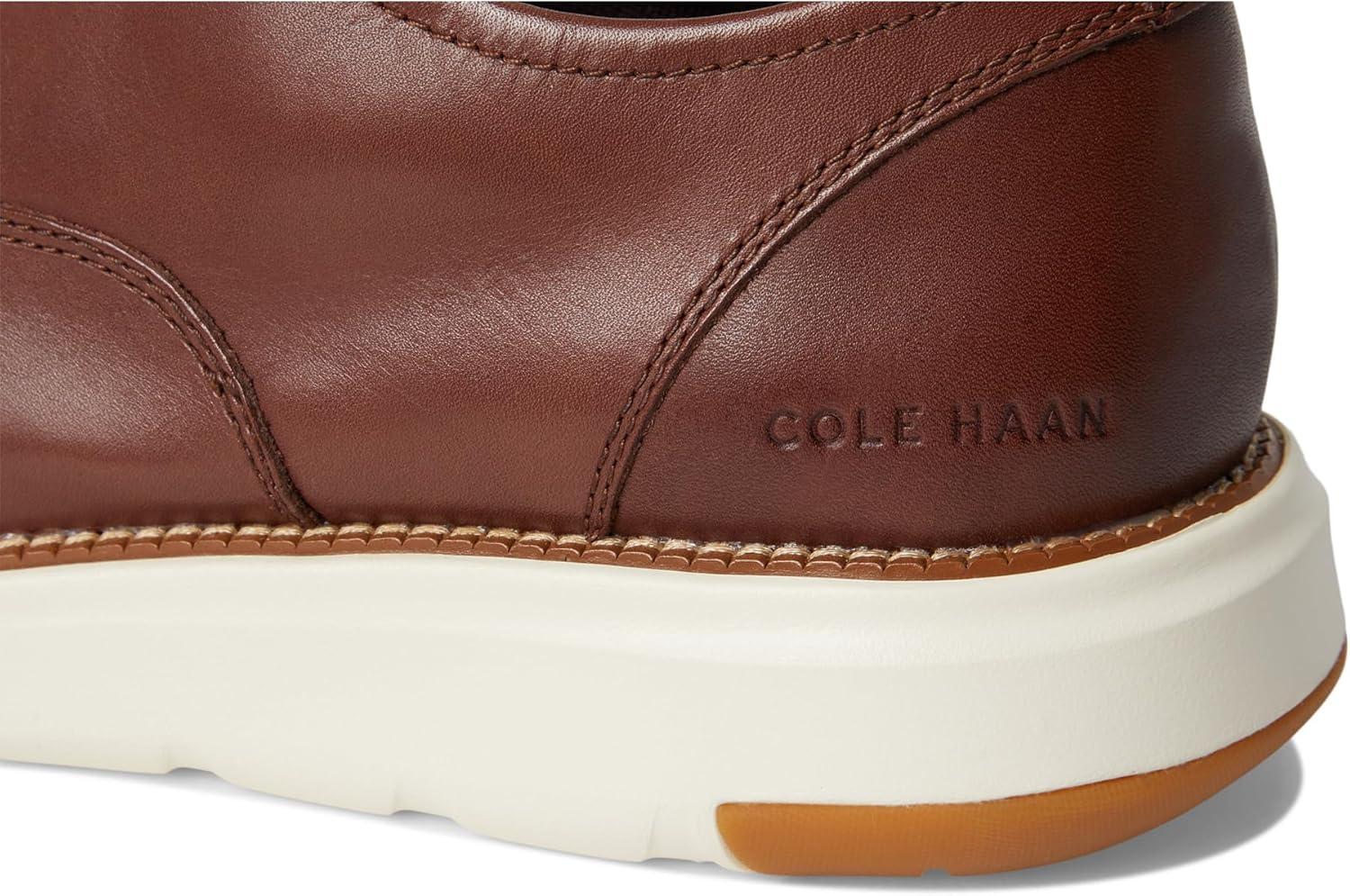 image:imageCole Haan Mens Grand Atlantic Oxford ShoesChestnutIvory