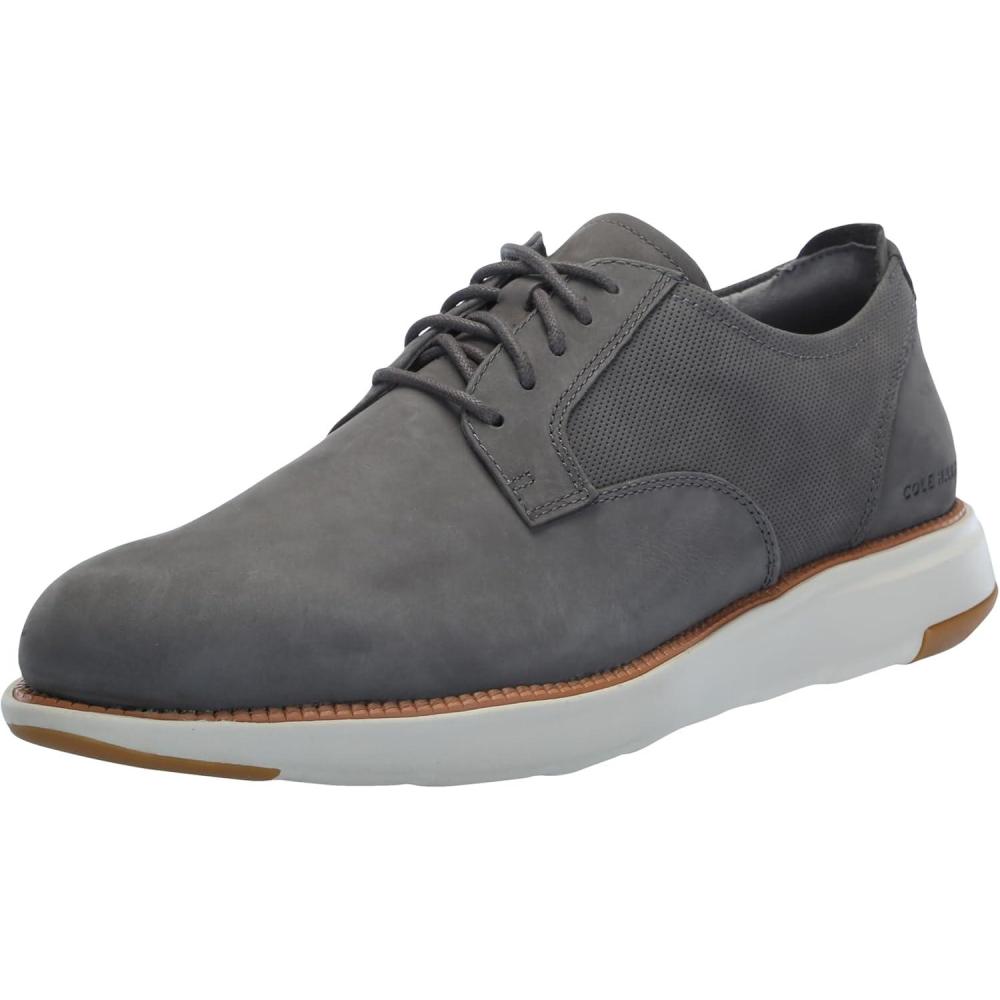 image:imageCole Haan Mens Grand Atlantic Oxford ShoesTornado NubuckIvory