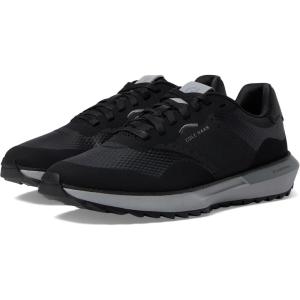 Cole Haan Mens Golf Shoes – Grandpro Ashland Golf(Black/Quiet Shade/Sleet)