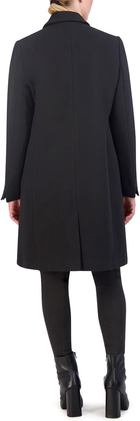 image:imageCole Haan womens Asymmetrical Lapel CoatBlack
