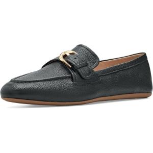 Cole Haan Womens Grand Ambition Alette Buckle(Black Tumbled Leather)