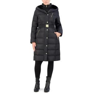 Cole Haan womens Casual Durable Cold Weather Coat(Black)