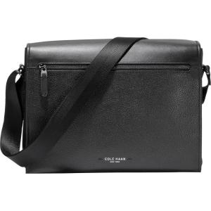 Cole Haan Mens Damon Messenger(Black)