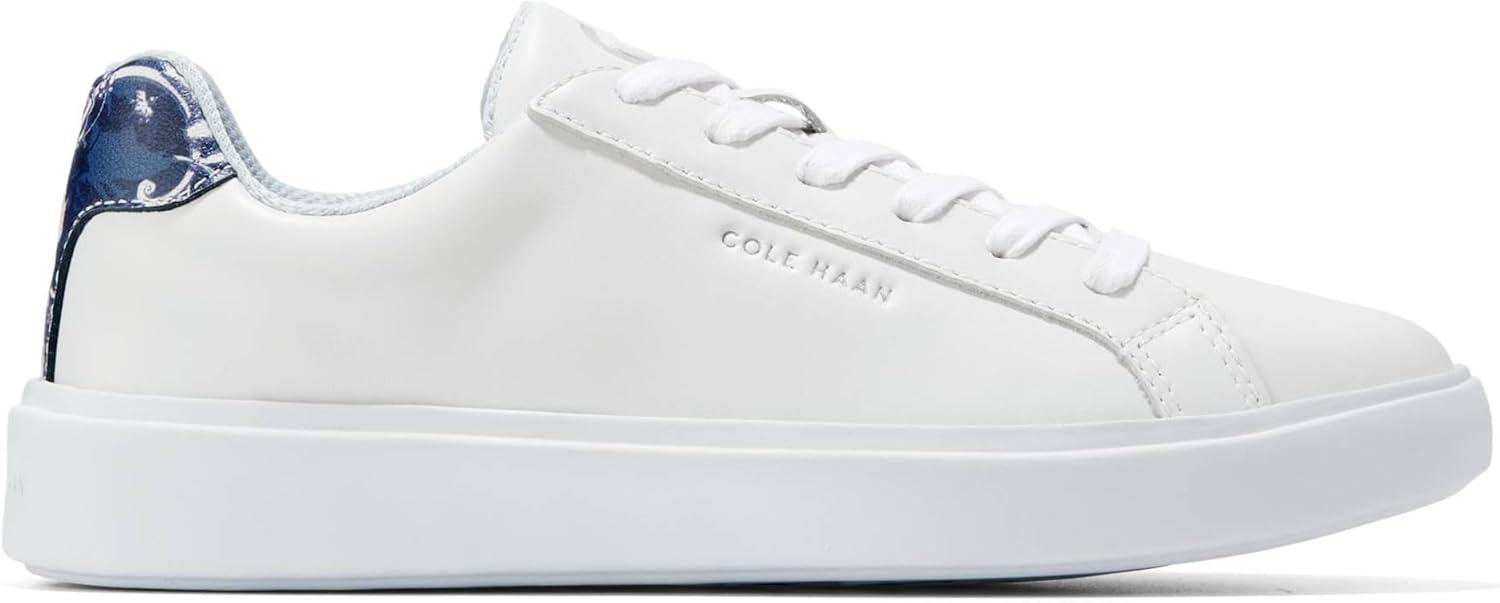 image:imageCole Haan Womens Grand Crosscourt Daily SneakerOptic WhiteBlue Toile