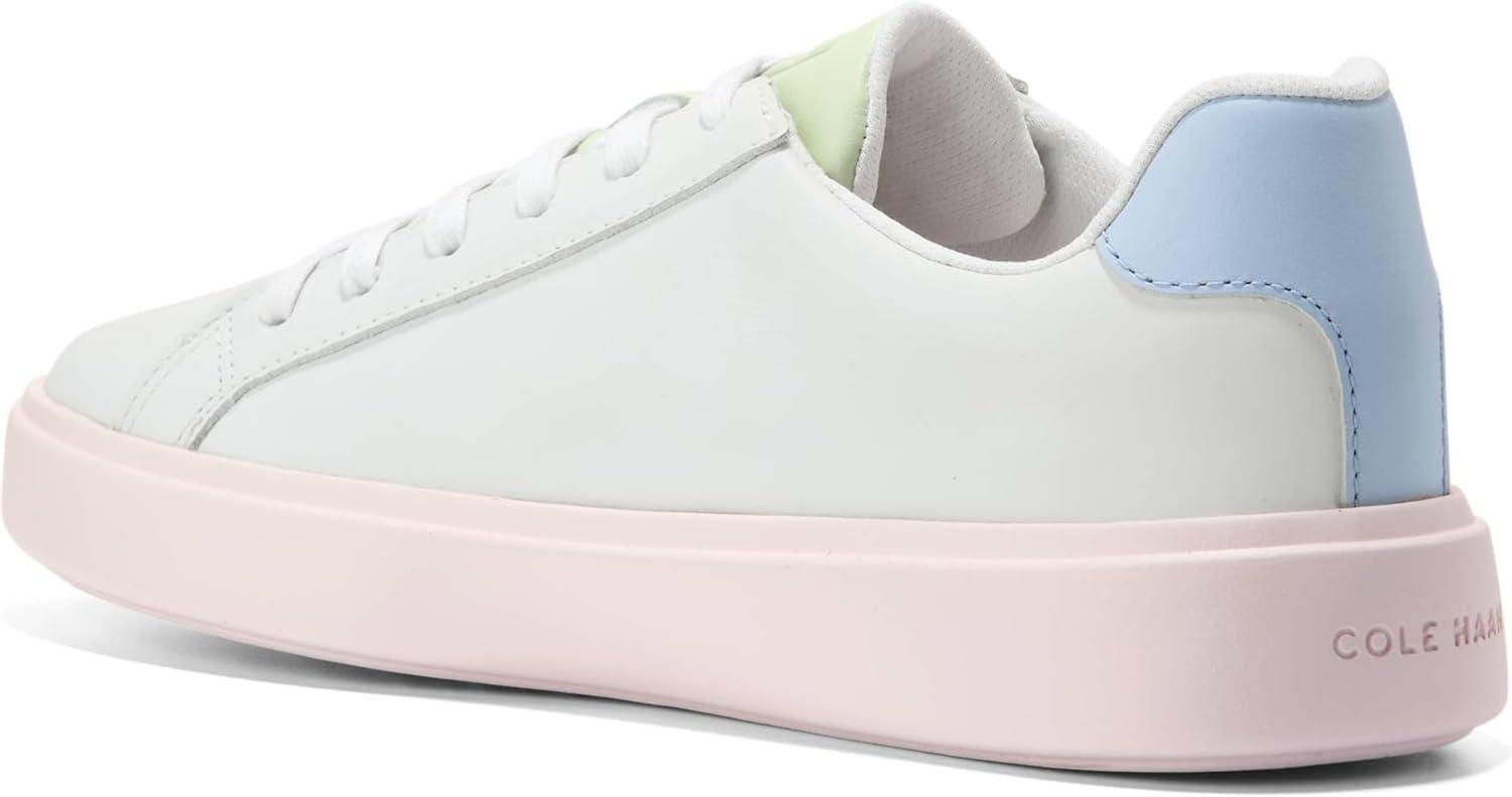 image:imageCole Haan Womens Grand Crosscourt Daily SneakerOptic WhiteHeatherPrimerose Pink