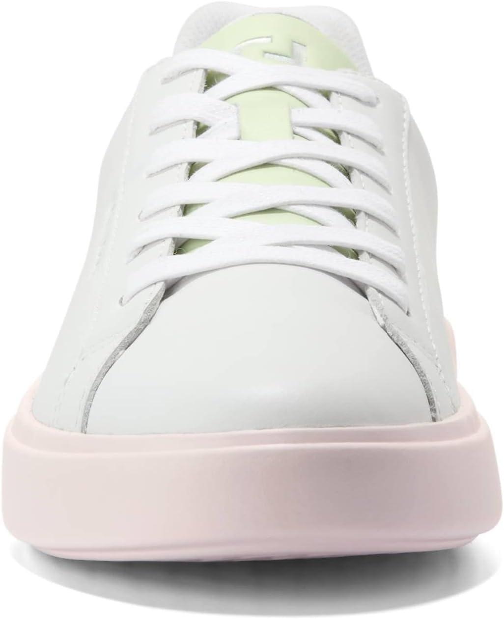 image:imageCole Haan Womens Grand Crosscourt Daily SneakerOptic WhiteHeatherPrimerose Pink