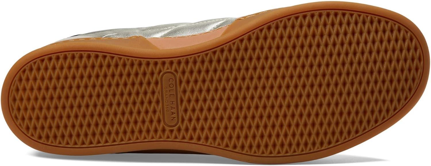 image:imageCole Haan Womens Grandpro Breakaway SneakersGold TalcaBirch SuedeBlack