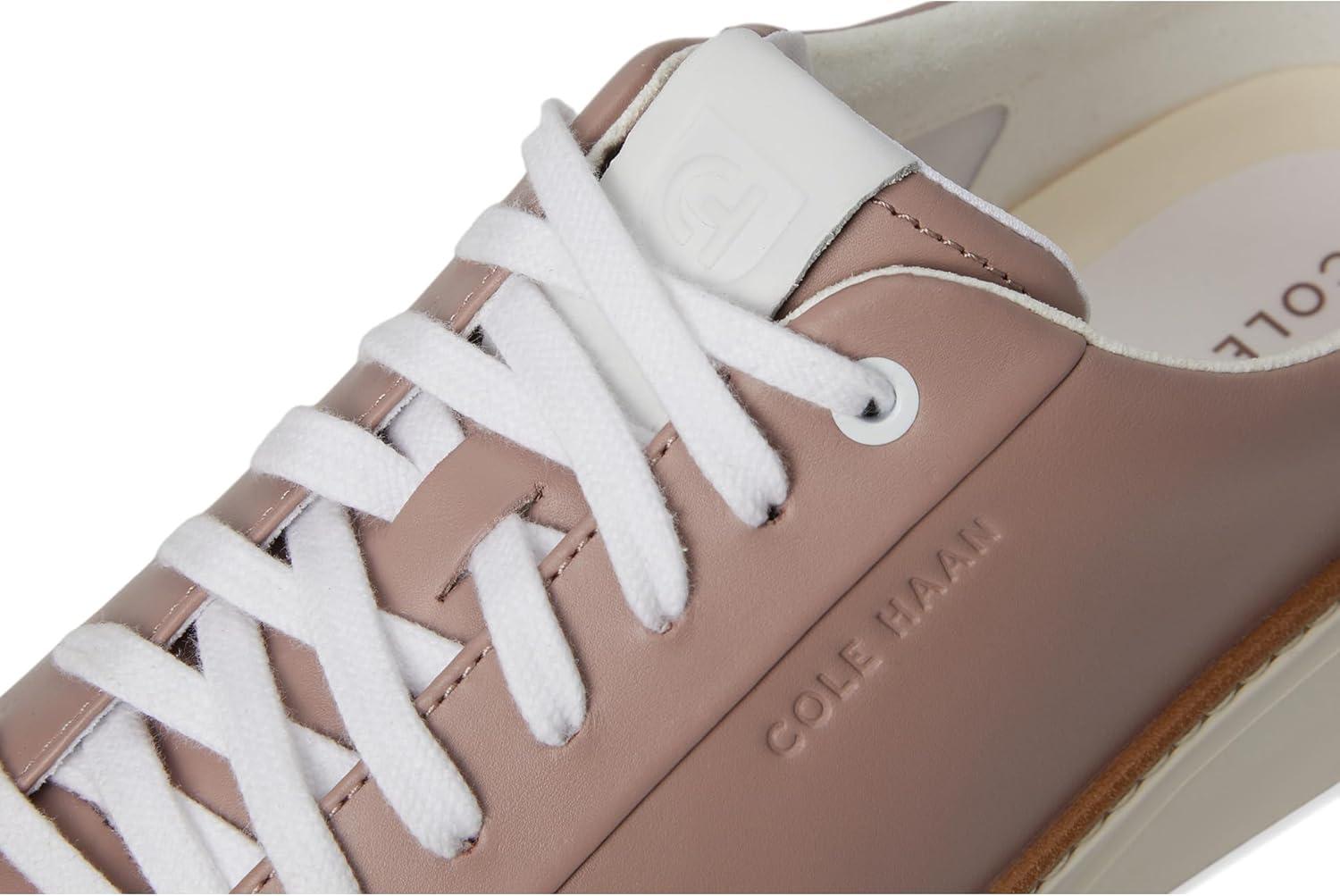 image:imageCole Haan Womens Grandpro Topspin SneakersFawnWhiteCrystal Gray