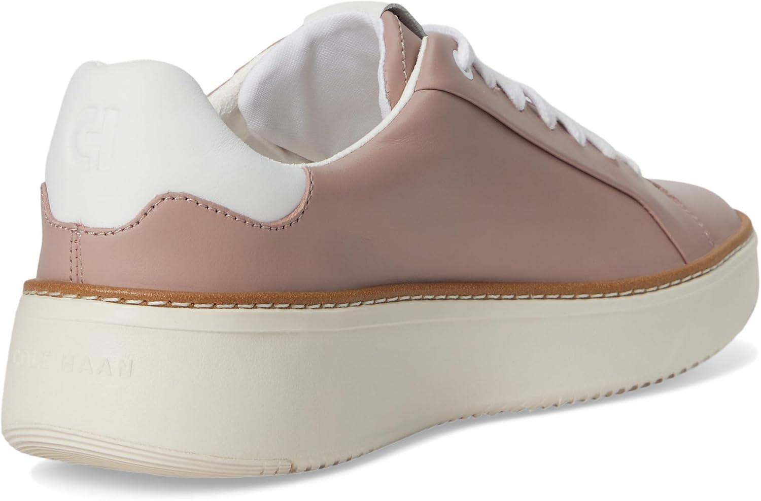image:imageCole Haan Womens Grandpro Topspin SneakersFawnWhiteCrystal Gray