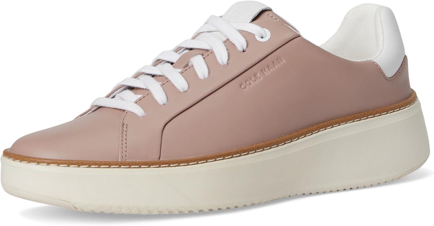 image:imageCole Haan Womens Grandpro Topspin SneakersFawnWhiteCrystal Gray