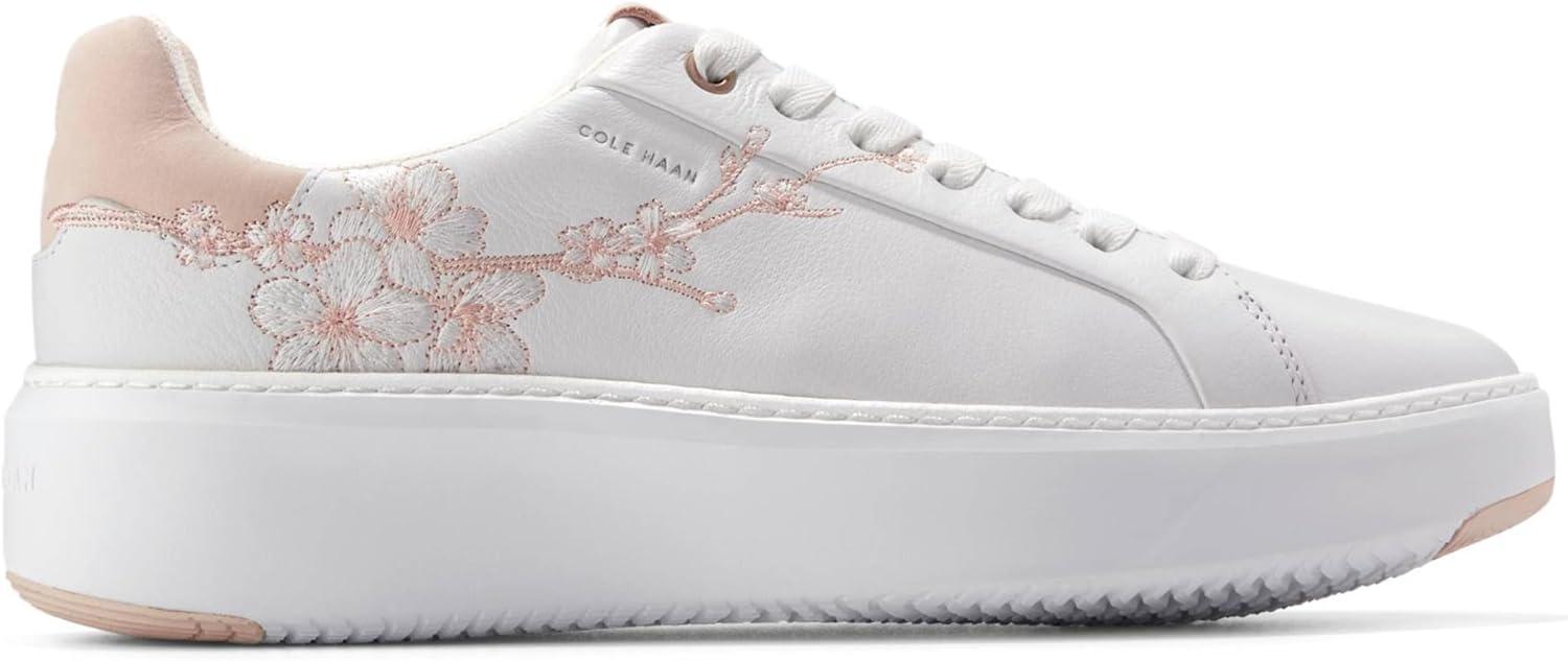 image:imageCole Haan Womens Grandpro Topspin SneakersOptic White Micro Studs