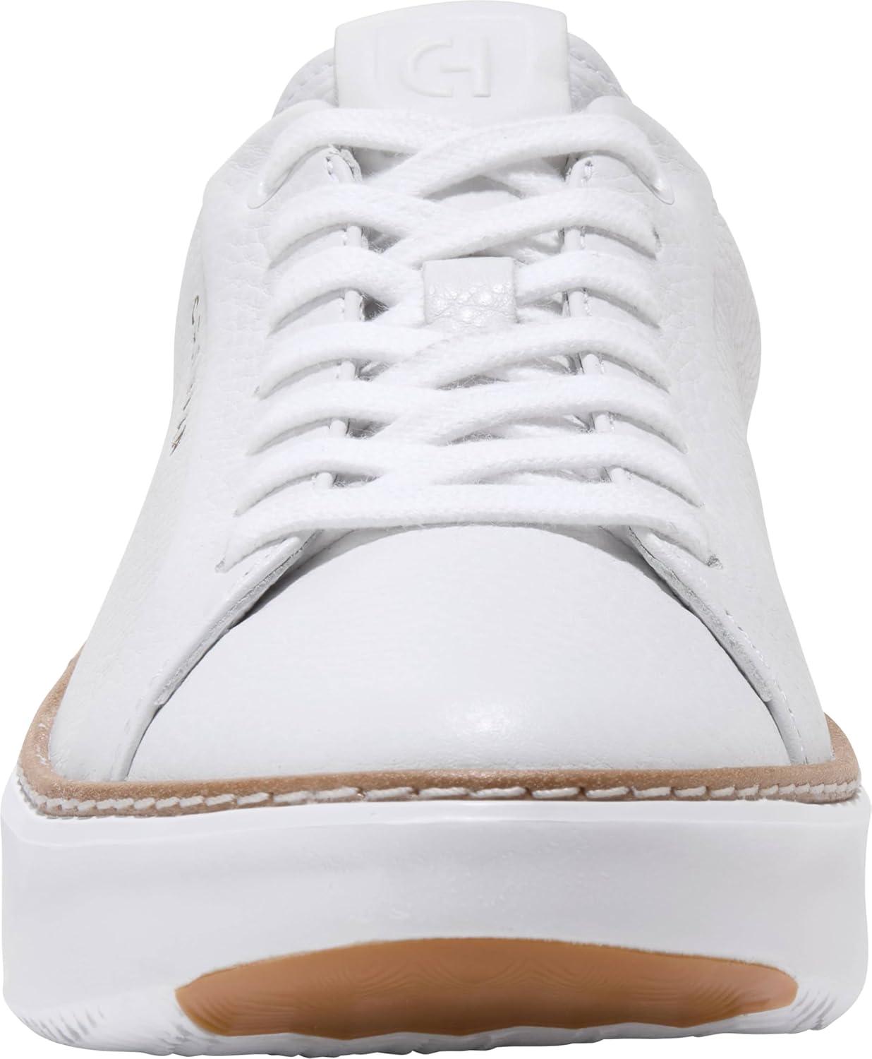 image:imageCole Haan Womens Grandpro Topspin SneakersWhite Waterproof Leather
