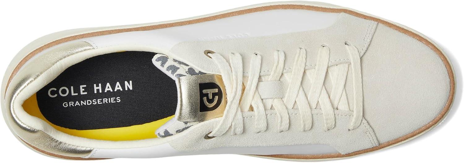 image:imageCole Haan Womens Grandpro Topspin SneakersWhiteLeopard Print