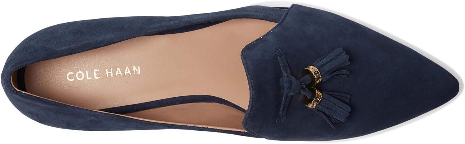 image:imageCole Haan Womens Vaya TasselNavy Blazer Suede