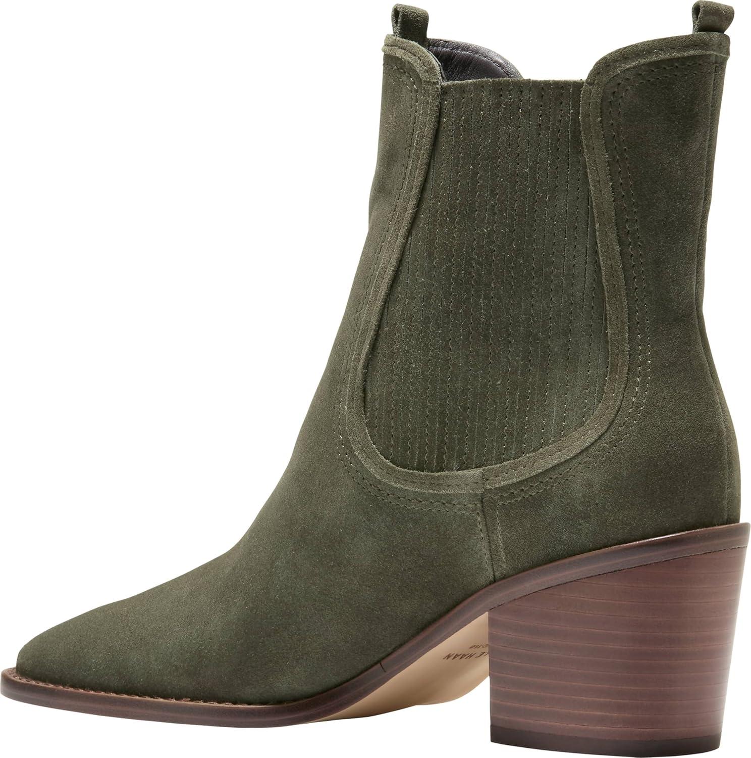 image:imageCole Haan womens Janelle ChelseaOlive Night Suede