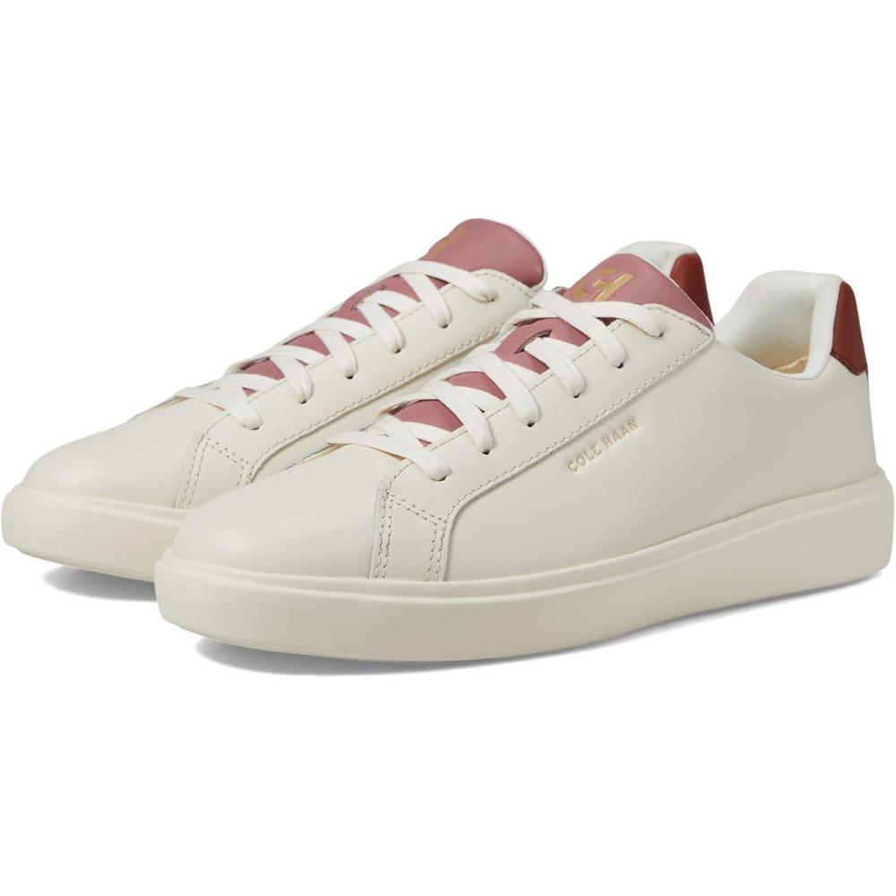image:imageCole Haan Womens Grand Crosscourt Daily SneakerIvoryChrystie MahoganyRs