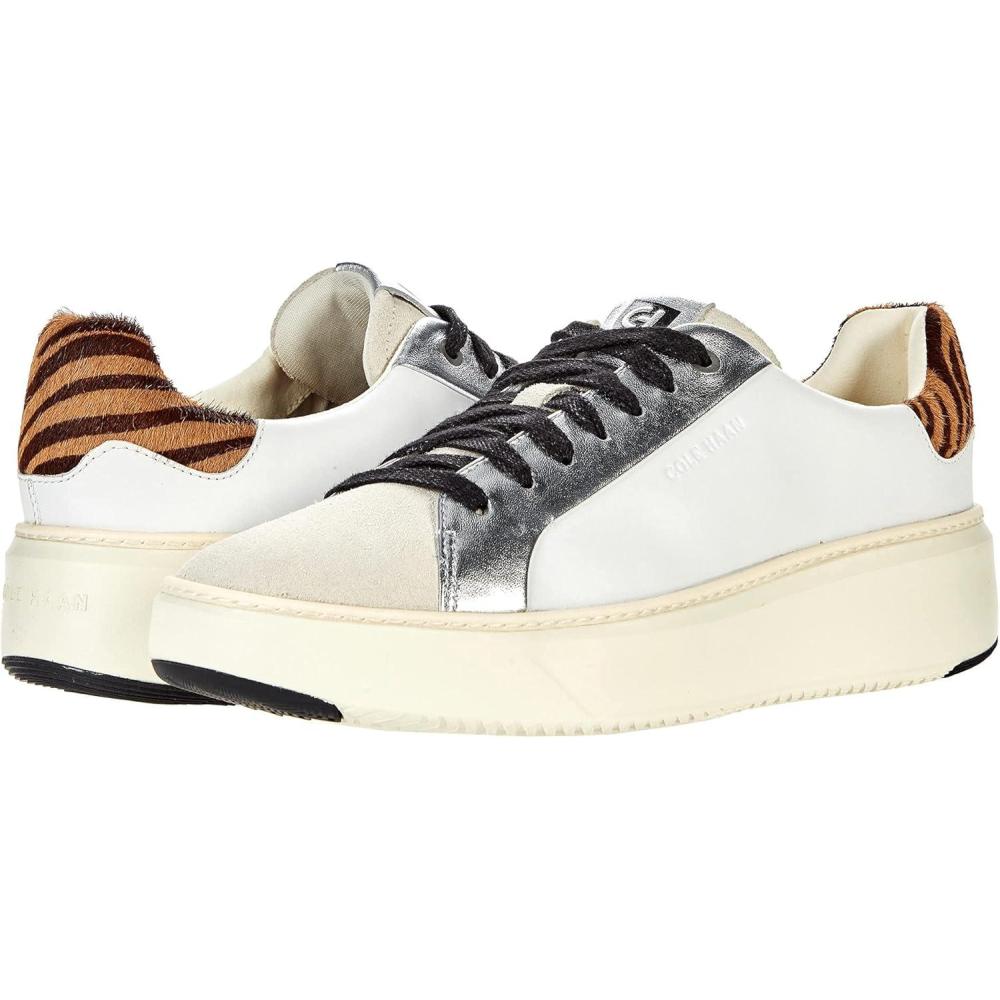 image:imageCole Haan Womens Grandpro Topspin SneakersWhiteZebra Print