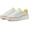Optic White Tumbled Leather/Camelia Rose Terry