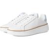 White Perforated Leather/Skyway