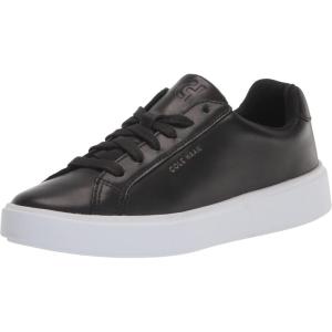 Cole Haan Women’s Grand Crosscourt Daily Sneaker(Black/White)