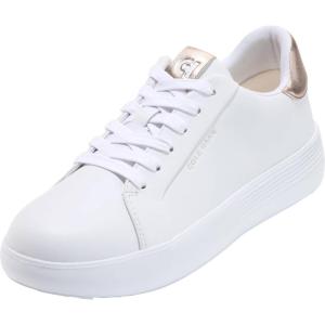 Cole Haan Women’s Grand Crosscourt Joy Platform Sneaker(Optic White/Rose Gold)
