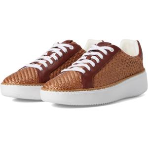 Cole Haan Women’s Grandpro Topspin Sneakers(Dark Raffia/Dark Cuoio)