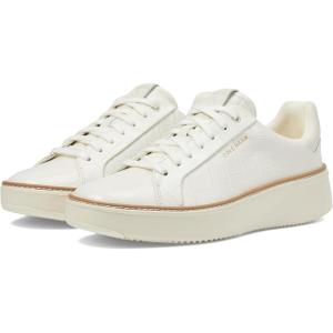 Cole Haan Women’s Grandpro Topspin Sneakers(Ivory Crocodile Print Leather)