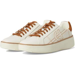 Cole Haan Women’s Grandpro Topspin Sneakers(Ivory Leather/Tobacco Suede)