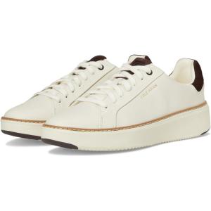 Cole Haan Women’s Grandpro Topspin Sneakers(Ivory/Dark Chocolate Suede)
