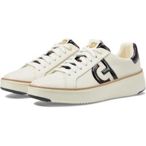 Cole Haan Women’s Grandpro Topspin Sneakers(Ivory/Tortoise Patent)