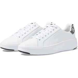 Cole Haan Women’s Grandpro Topspin Sneakers(Optic White Black White Tropical Print)