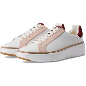 Cole Haan Women’s Grandpro Topspin Sneakers(Optic White/Syrah Multi)
