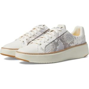 Cole Haan Women’s Grandpro Topspin Sneakers(Roccia Pearly Snake Print/Ivory)