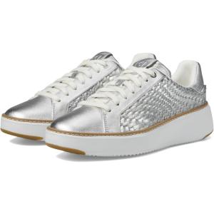 Cole Haan Women’s Grandpro Topspin Sneakers(Silver Genevieve Weave)