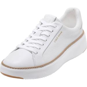 Cole Haan Women’s Grandpro Topspin Sneakers(White Waterproof Leather)