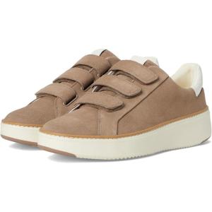 Cole Haan Womens Grandpro Topspin Tripple Strap(Irsh Coff Sued/Ivory)