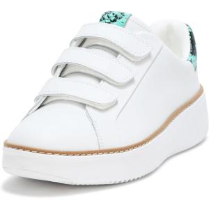 Cole Haan Womens Grandpro Topspin Tripple Strap(White/Pool Blue Snake Print)
