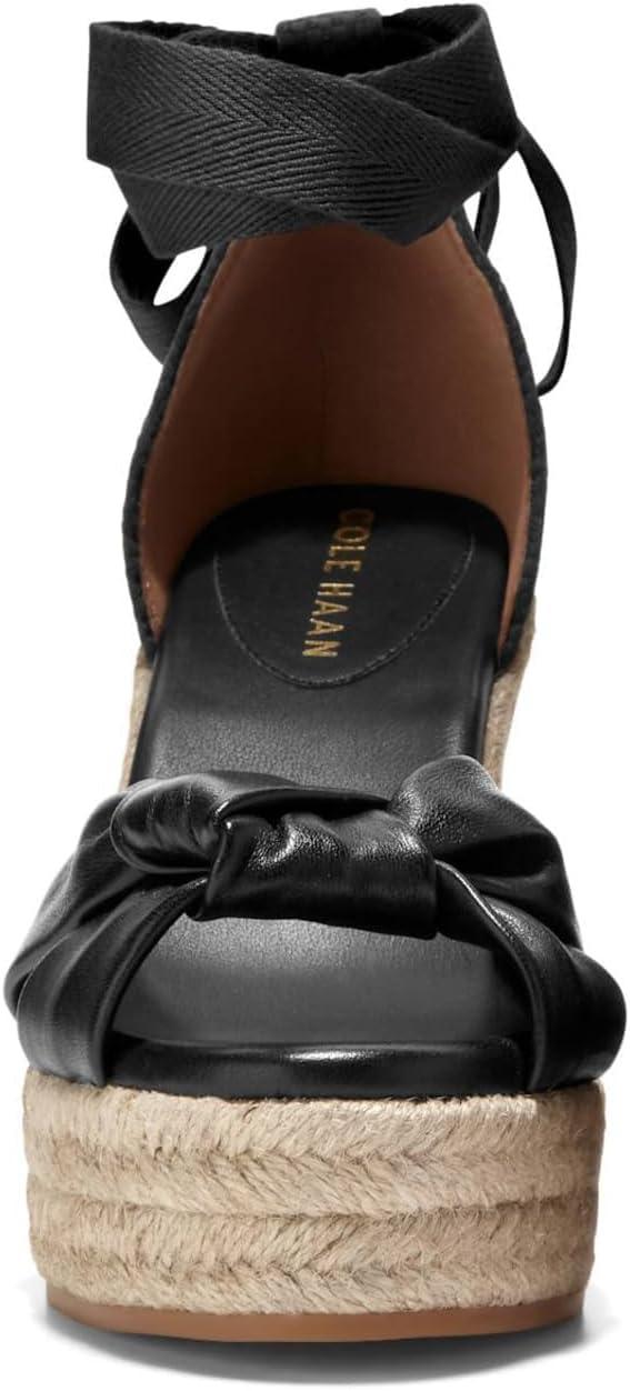 image:imageCole Haan womens Cloudfeel Hampton WedgeBlack LtrBlack Canvas