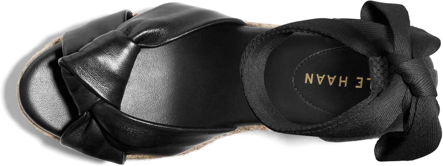 image:imageCole Haan womens Cloudfeel Hampton WedgeBlack LtrBlack Canvas