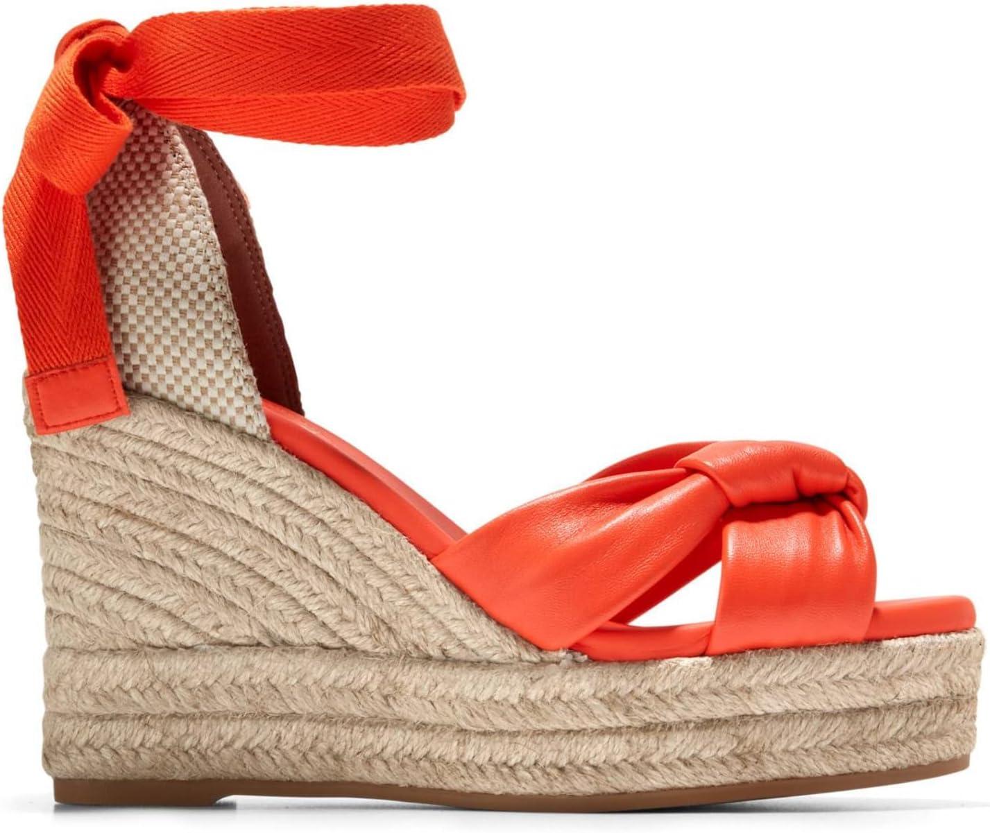 image:imageCole Haan womens Cloudfeel Hampton WedgeNasturtium LtrNat Canvas