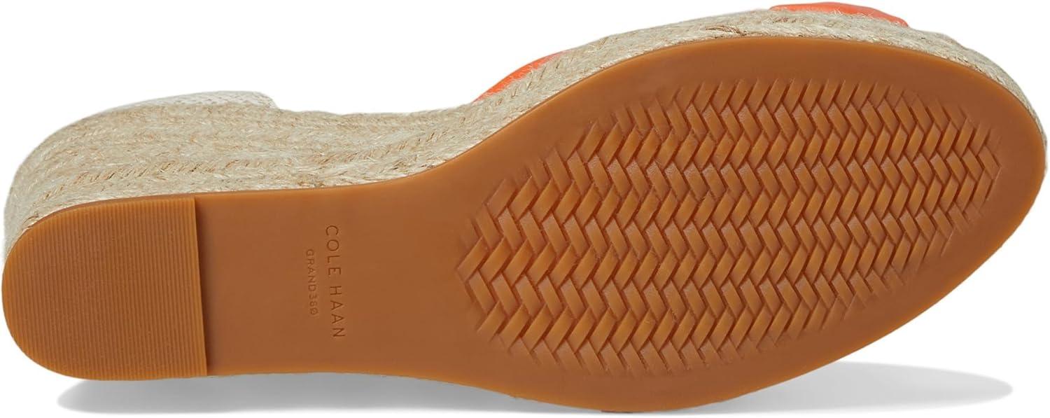 image:imageCole Haan womens Cloudfeel Hampton WedgeNasturtium LtrNat Canvas