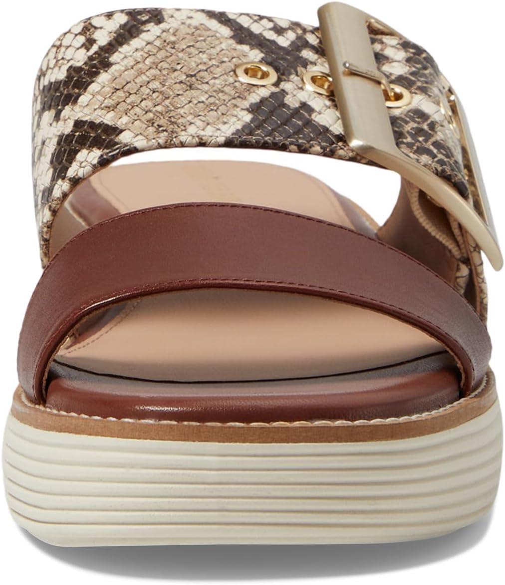 image:imageCole Haan womens Originalgrand Platform SlidesSandollar Snake PrintDk CuoioIvory