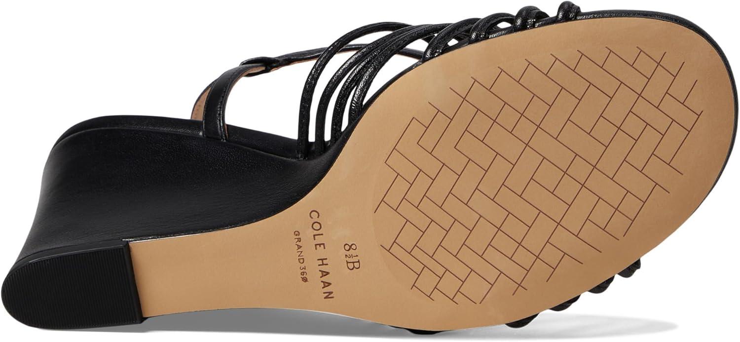 image:imageCole Haan Womens Jitney Knot WedgeBlack Leather